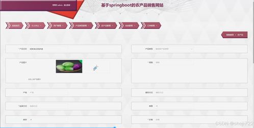 基于Java的農產品銷售網站設計與實現開題報告